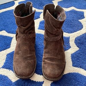 GOING TO GOODWILL MONDAY! B.O.C. Abernath Leather Round Toe Booties